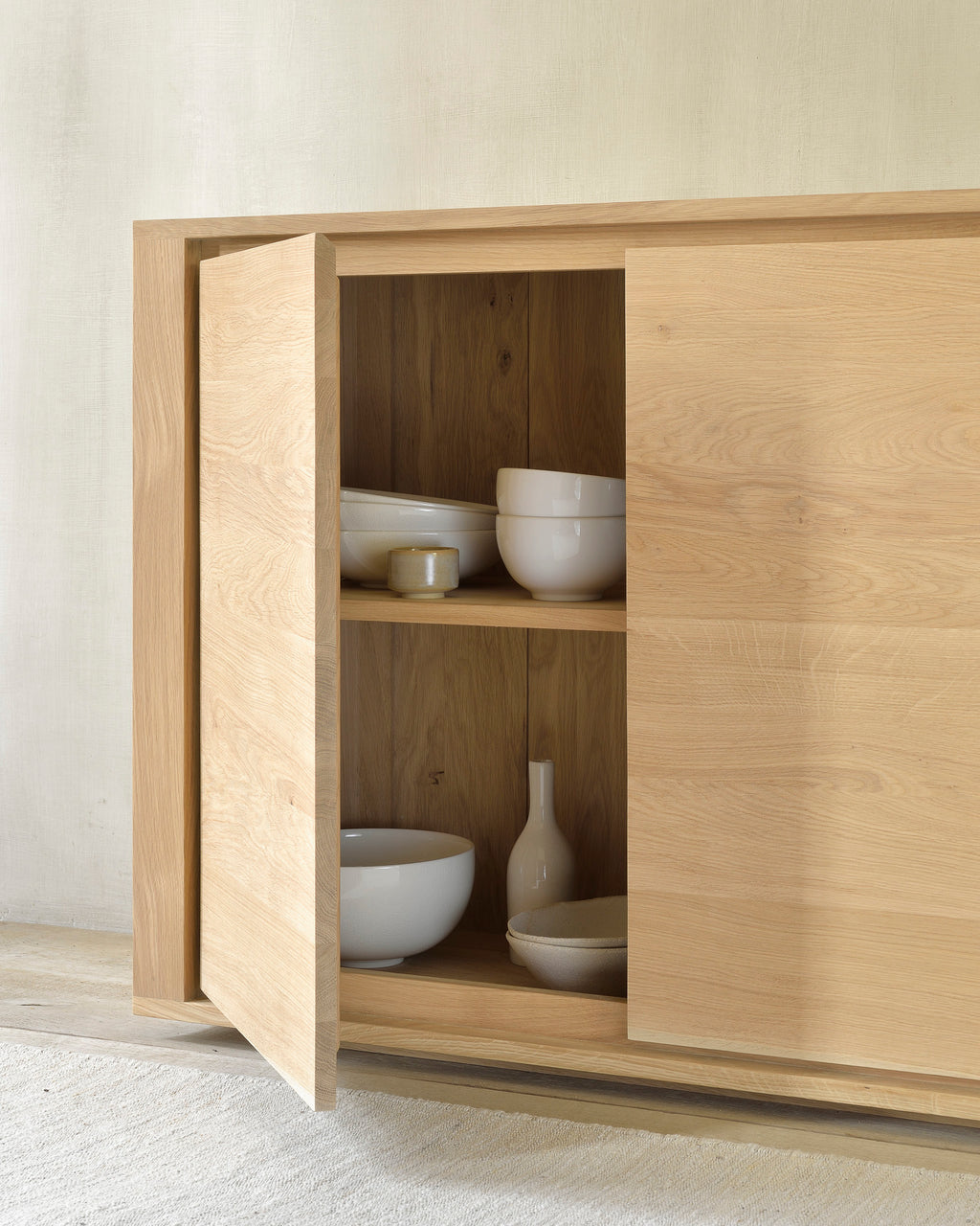 Shadow Sideboard | Oak | 5 Doors