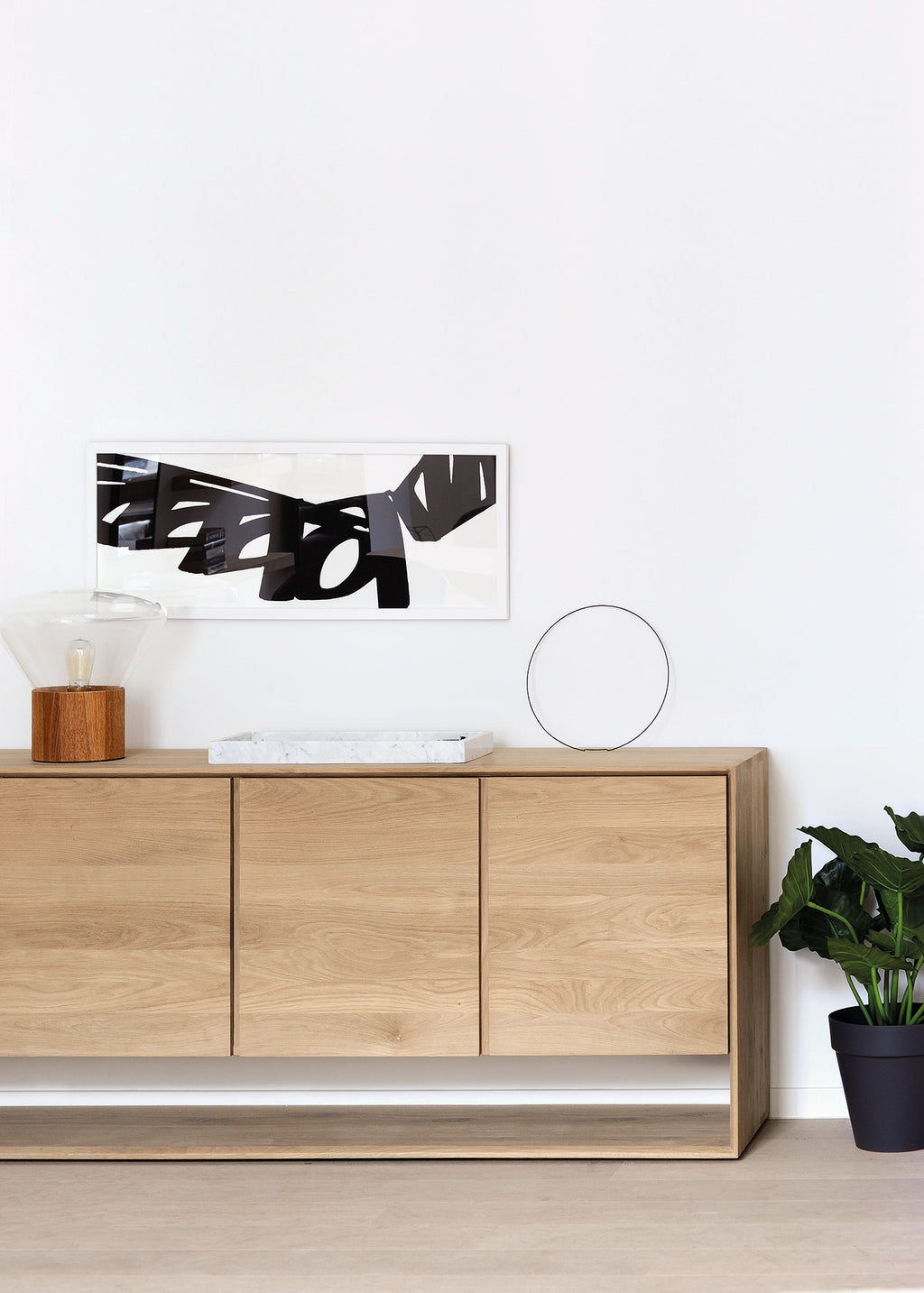 Nordic Sideboard | Oak | 4 Doors