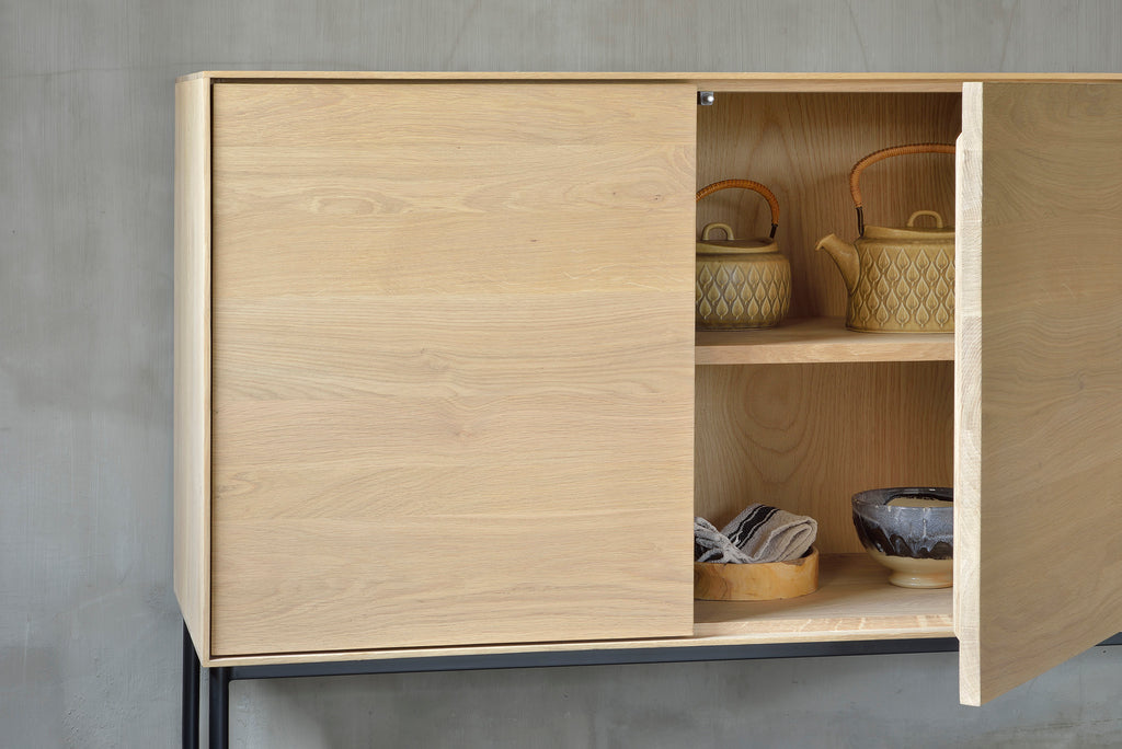 Whitebird Sideboard | Varnished Oak | 3 Doors