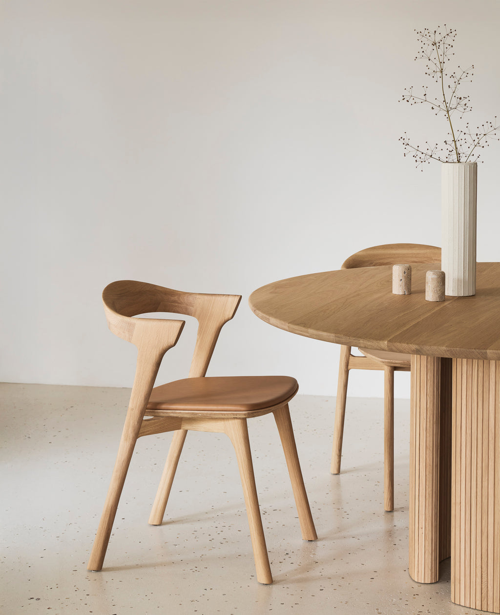 Roller Max Dining Table | Oak | Round