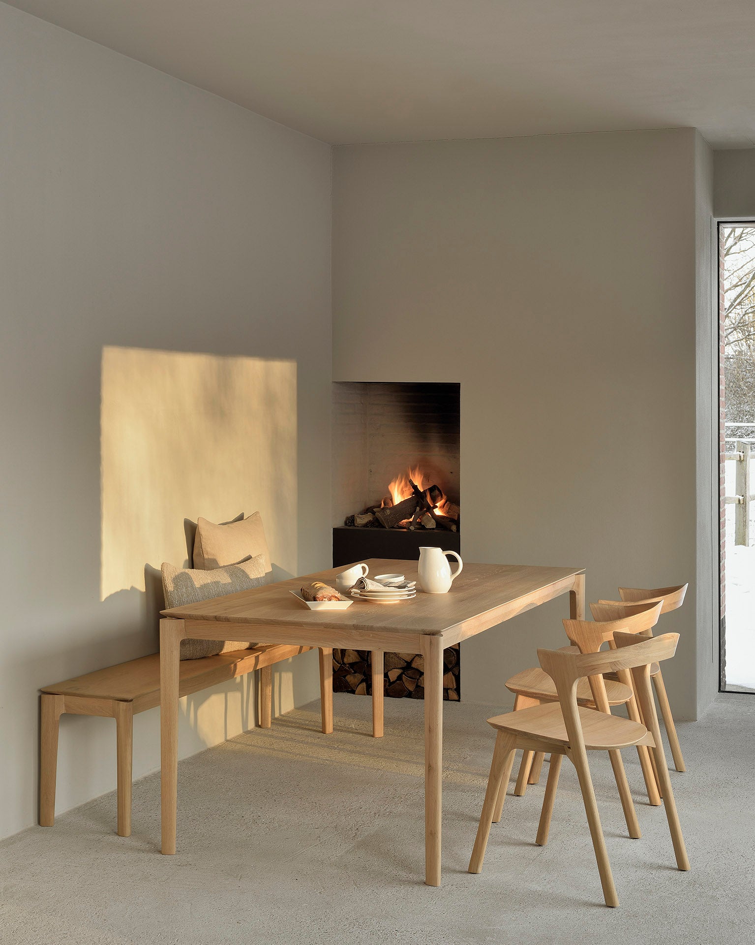 Bok Dining Table | Oak | Rectangular | 63" X 31"