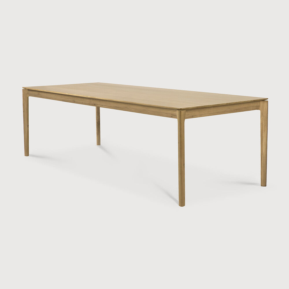 Bok Dining Table | Varnished Oak | Rectangular | 87" X 37"