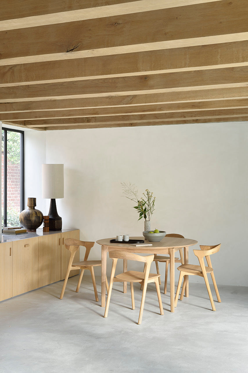 Bok Extendable Dining Table | Oak | Round