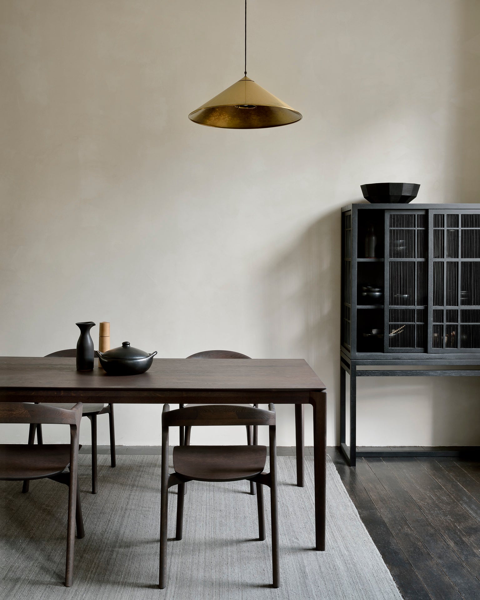 Bok Dining Table | Varnished Oak | Brown | Rectangular | 79" X 37"