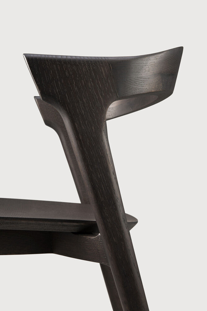 Bok Dining Chair | Varnished Oak | Brown