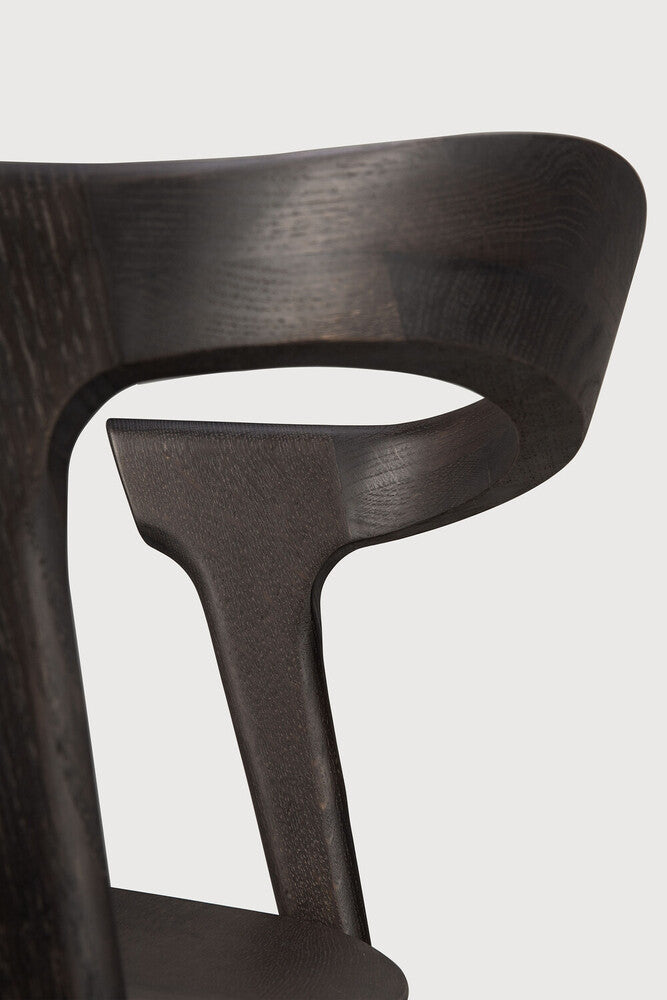 Bok Dining Chair | Varnished Oak | Brown