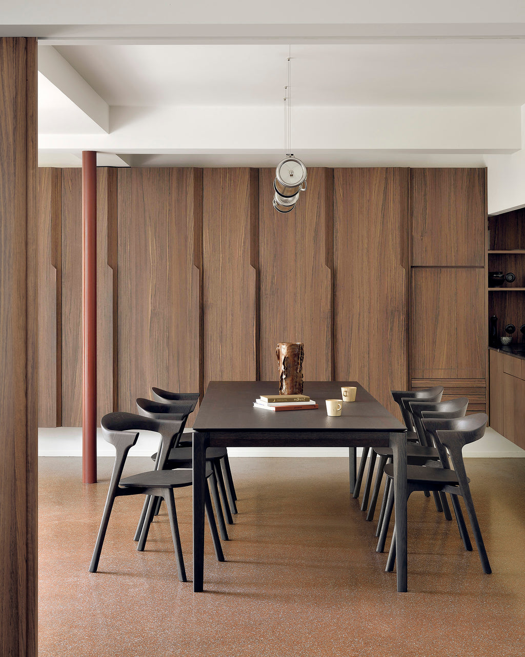 Bok Dining Table | Varnished Oak | Brown | Rectangular | 87" X 37"