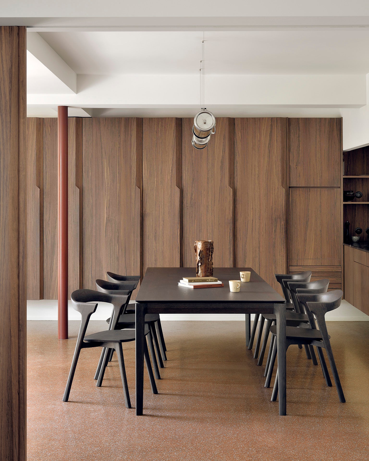Bok Dining Table | Varnished Oak | Brown | Rectangular | 87" X 37"