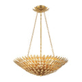 Broche 24.5'' Antique Gold Chandelier