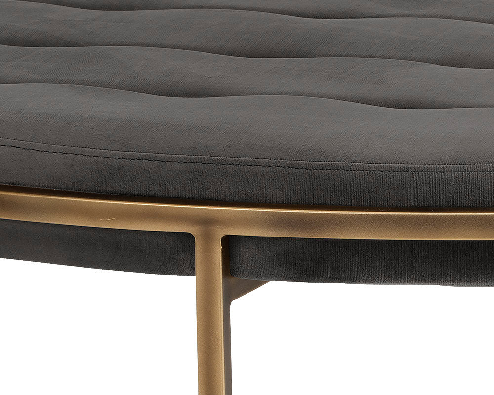 Ethel Ottoman - Round - Piccolo Pebble