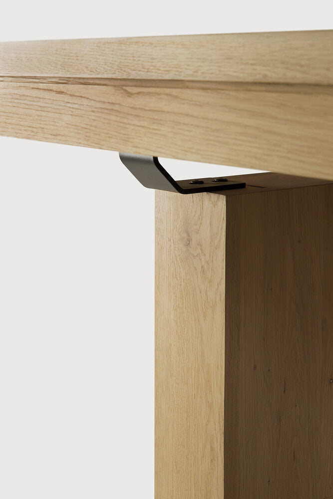 Double Extendable Dining Table | Oak | Rectangular