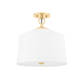 White Plains Semi Flush