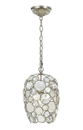 Palla 8.5'' Antique Silver Chandelier