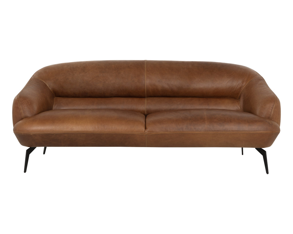 Armani Sofa - Cognac Leather