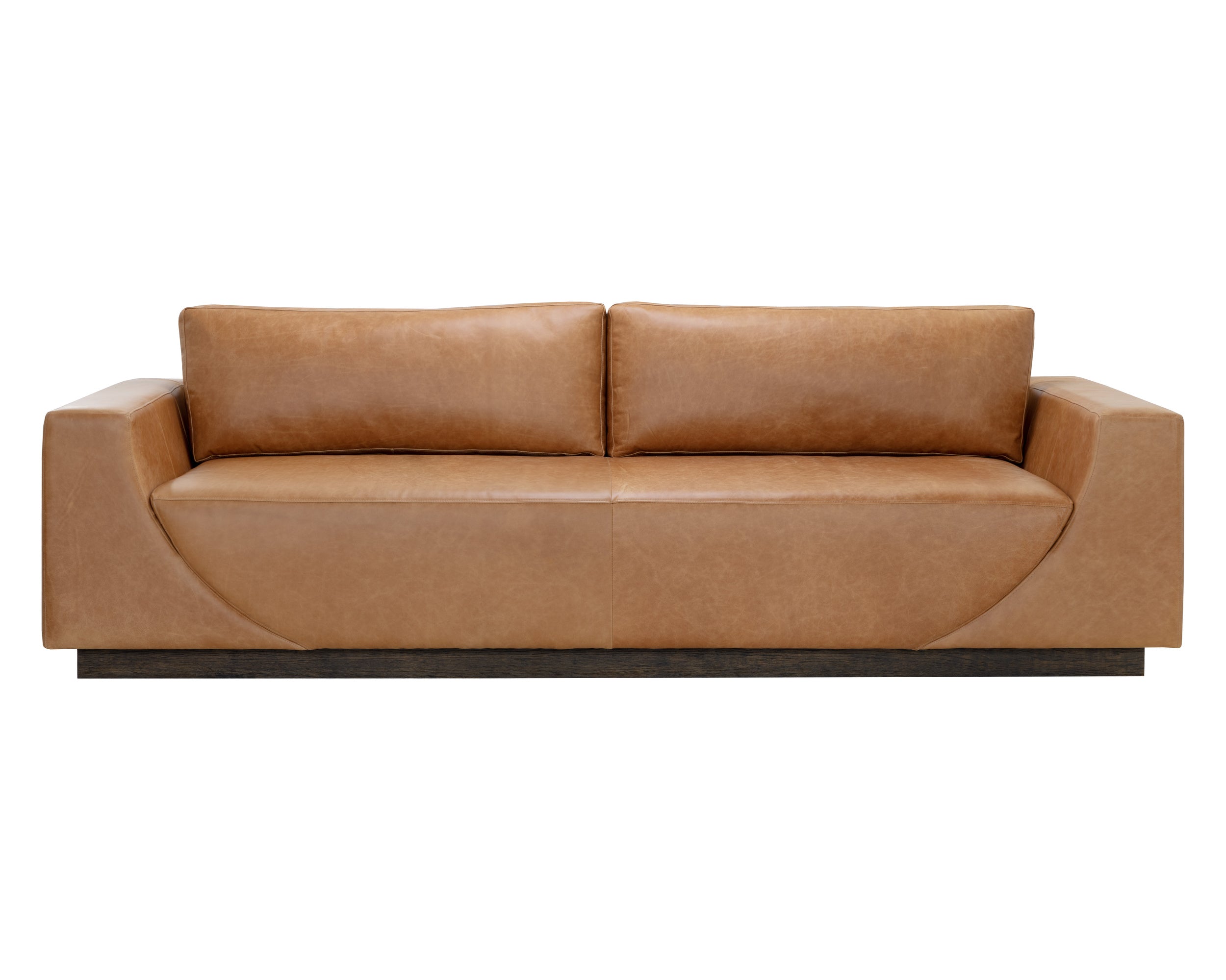 Anakin Sofa - Dark Brown - Tuscany Cognac Leather