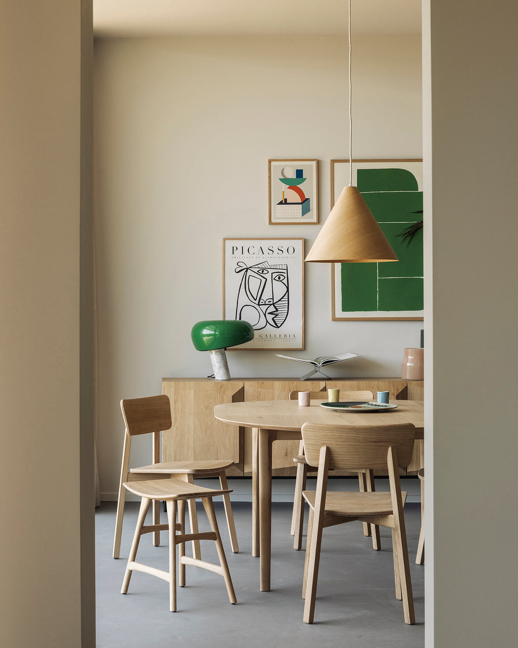 Bok Extendable Dining Table | Oak | Round