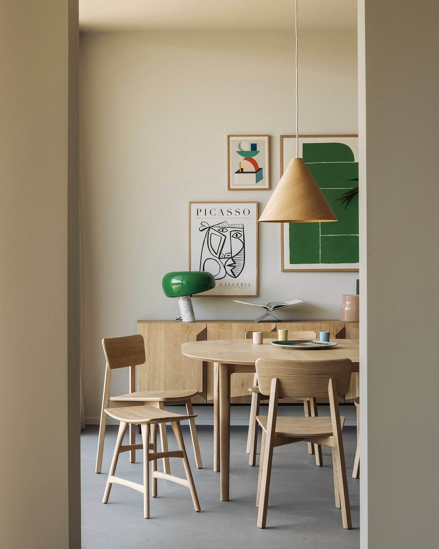 Bok Extendable Dining Table | Oak | Round