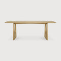 Geometric Dining Table | Oak | Rectangular | 87" X 39"