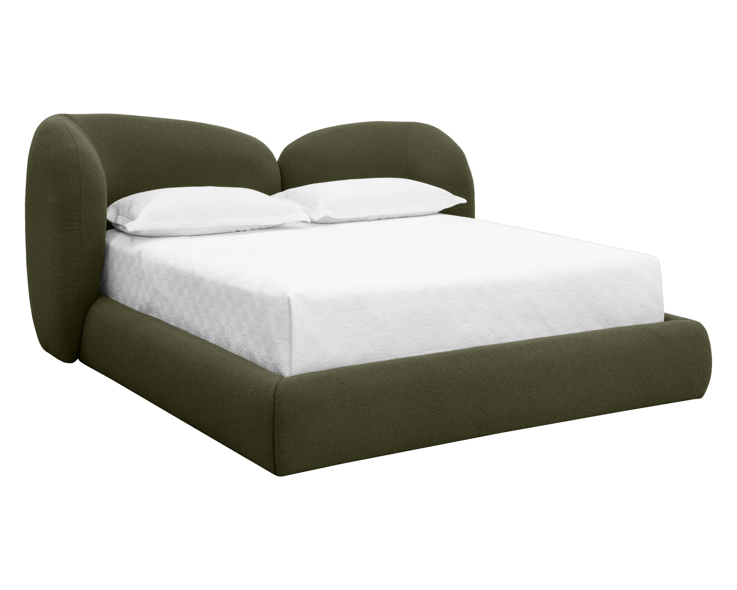 Esme Bed - King - Copenhagen Olive