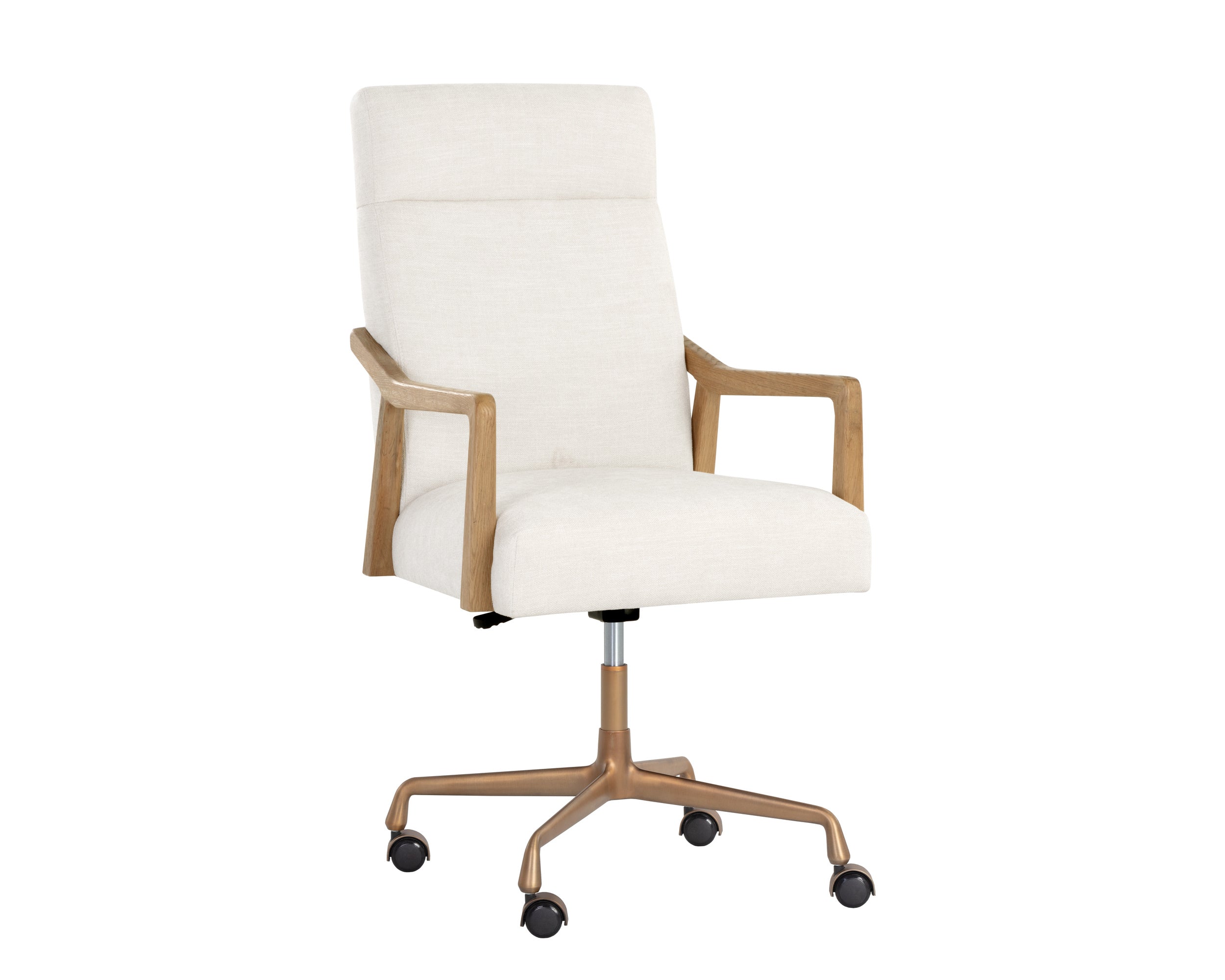 Collin Office Chair - Natural - Heather Ivory Tweed