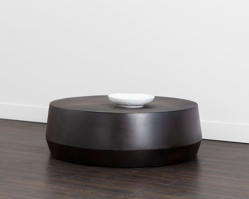 Creed Coffee Table - Large - Gunmetal