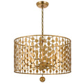 Layla 23.75'' Antique Gold Chandelier