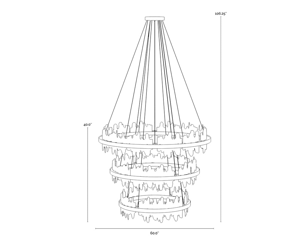 Icarus Chandelier - Large