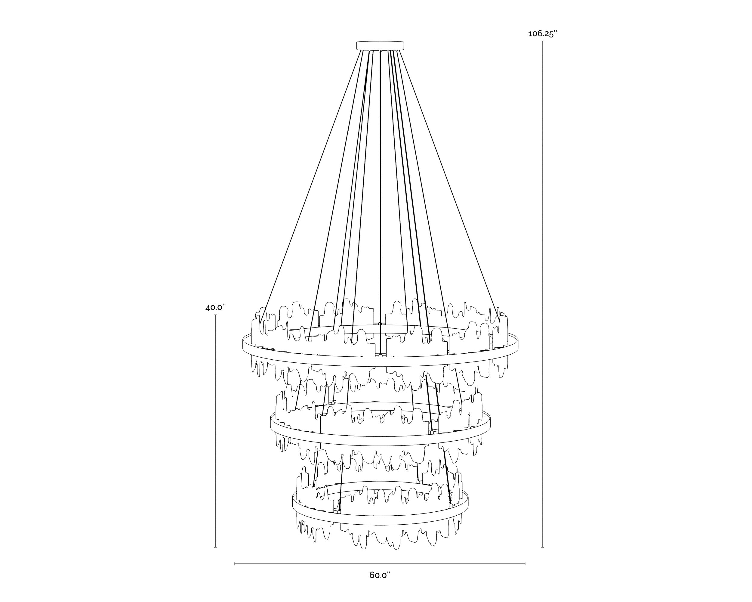 Icarus Chandelier - Large
