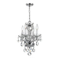 Welton 11'' Swarovski Strass Crystal Polished Chrome Chandelier