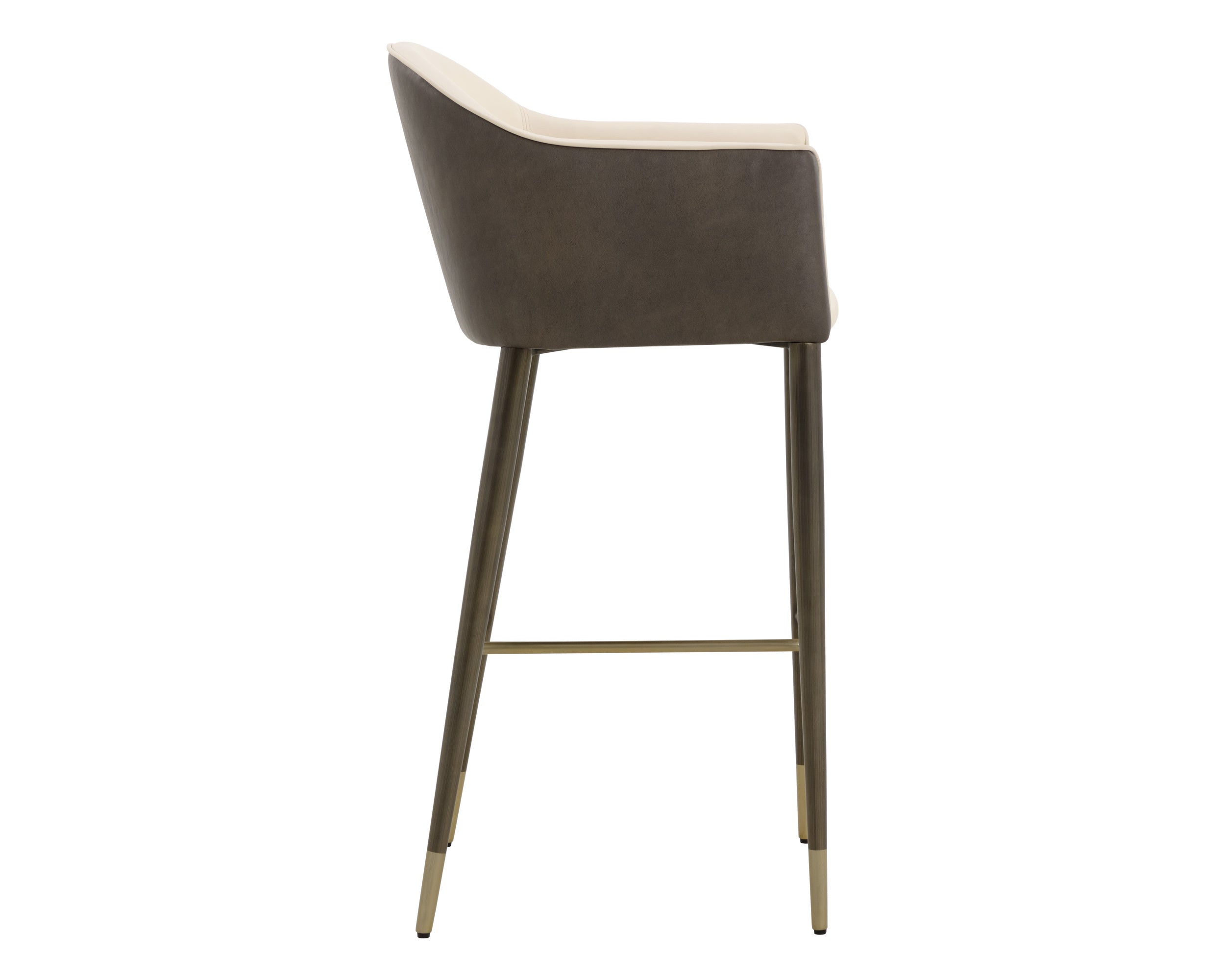 Kylin Barstool - Dillon Cream / Bravo Ash