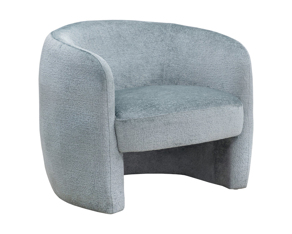Mircea Lounge Chair - Bergen French Blue
