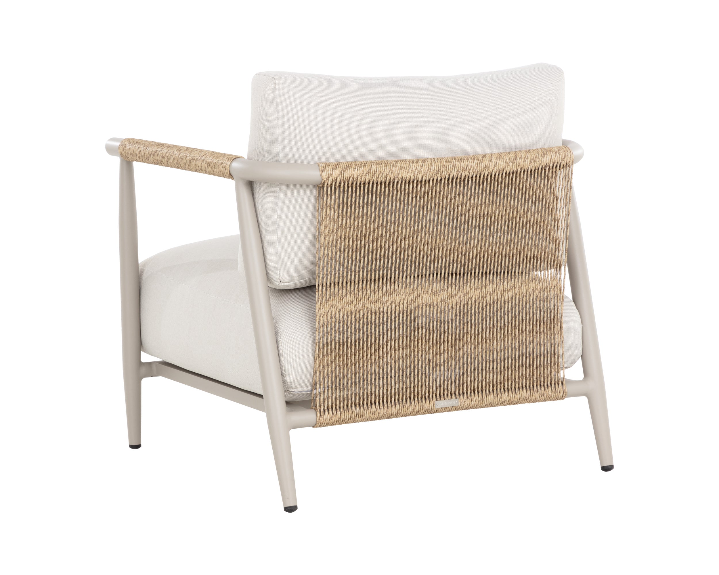 Muros Lounge Chair - Greige - Palazzo Cream
