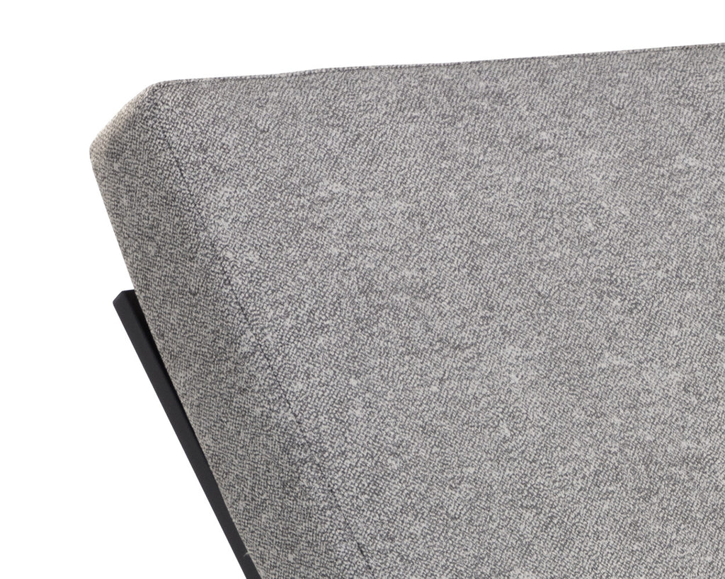 Tavira Lounger - Charcoal - Lanikai Salt And Pepper