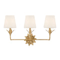 Broche 25'' Antique Gold Bathroom Vanity
