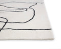 Tilda Hand -Tufted Rug - Ivory / Charcoal - 8' X 10'