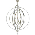 Luna 48'' Antique Silver Chandelier