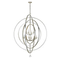 Luna 60'' Antique Silver Chandelier