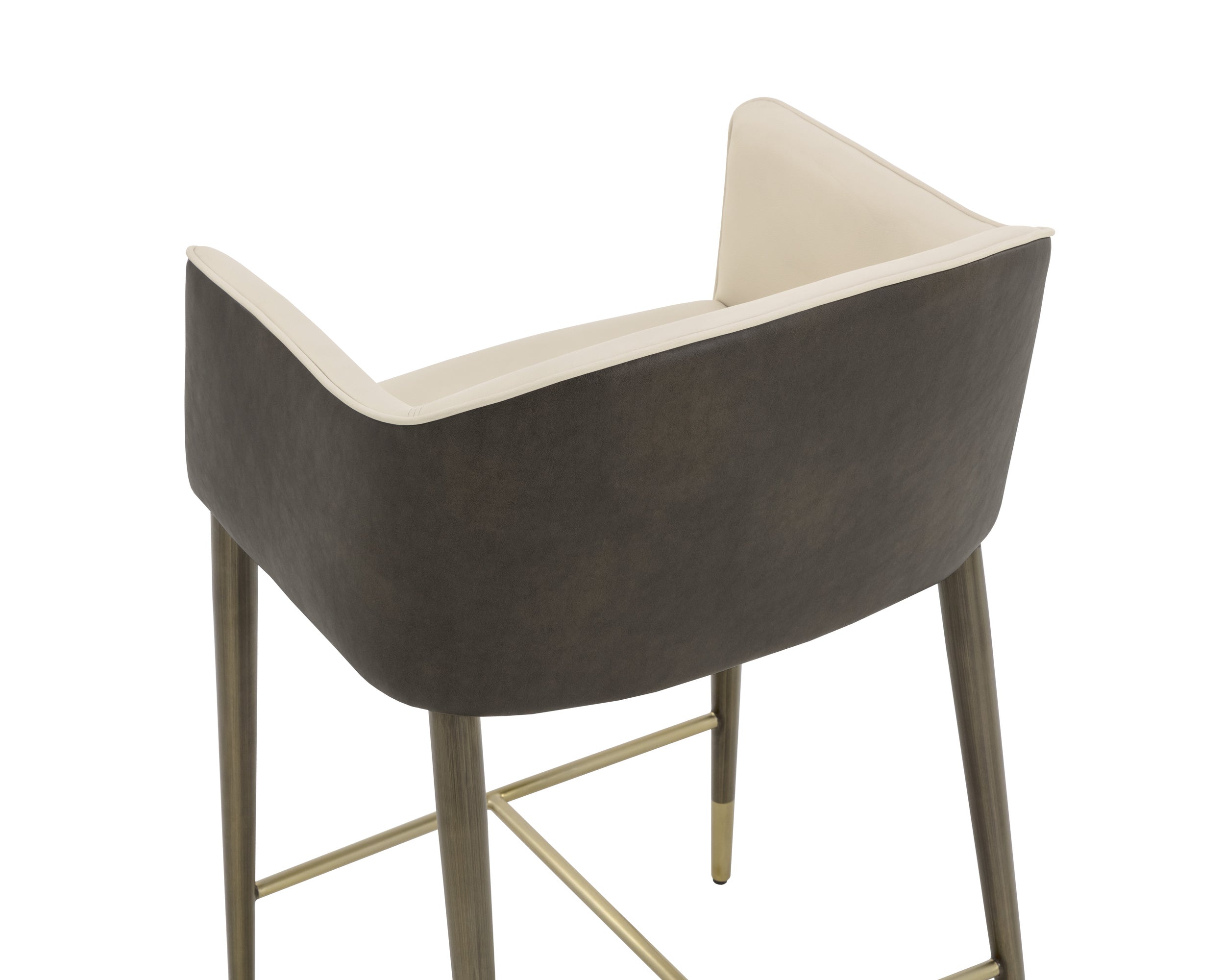 Kylin Counter Stool - Dillon Cream / Bravo Ash