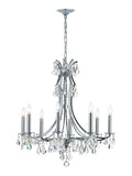 Cedar 28'' Swarovski Strass Crystal Polished Chrome Chandelier