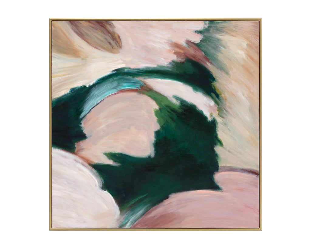 Wild Ones (Set Of 2) - 48" X 48" - Gold Floater Frame