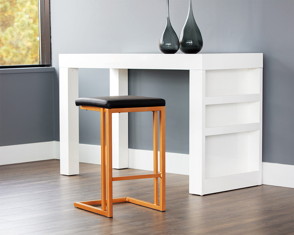 Boone Counter Stool - Champagne Gold - Onyx