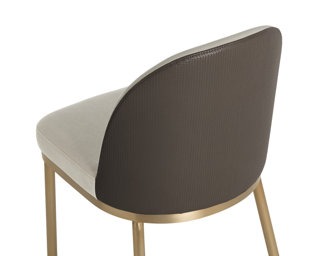 Lavania Dining Chair - Meg Taupe / Porcini Taupe