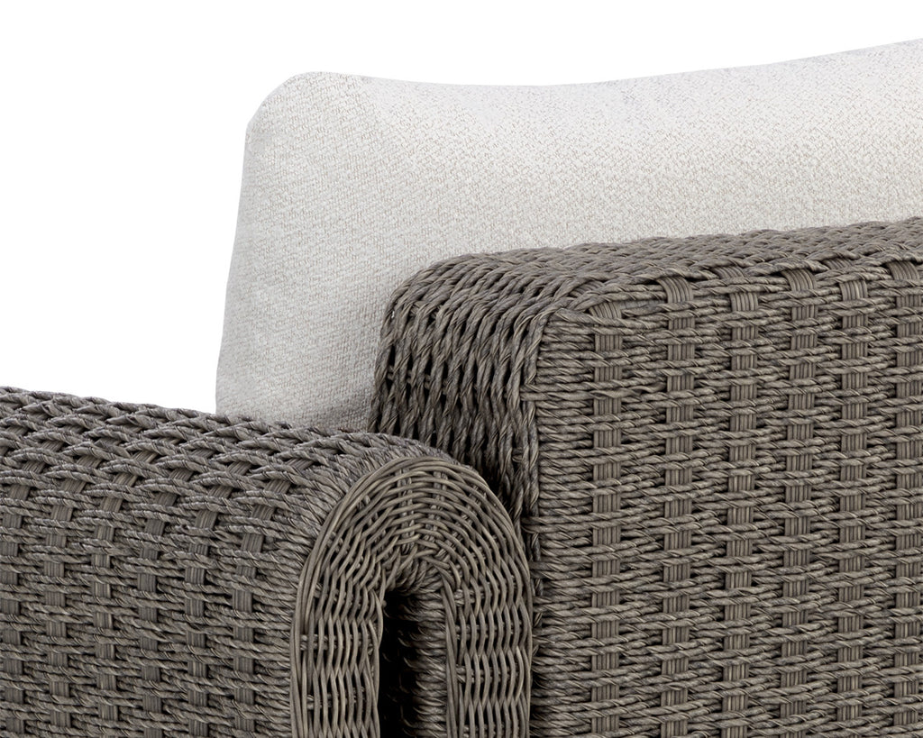 Tibi Armchair - Grey - Louis Cream