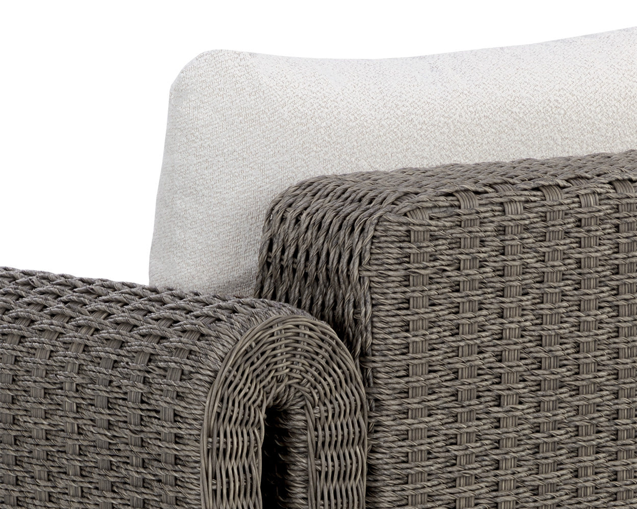 Tibi Armchair - Grey - Louis Cream