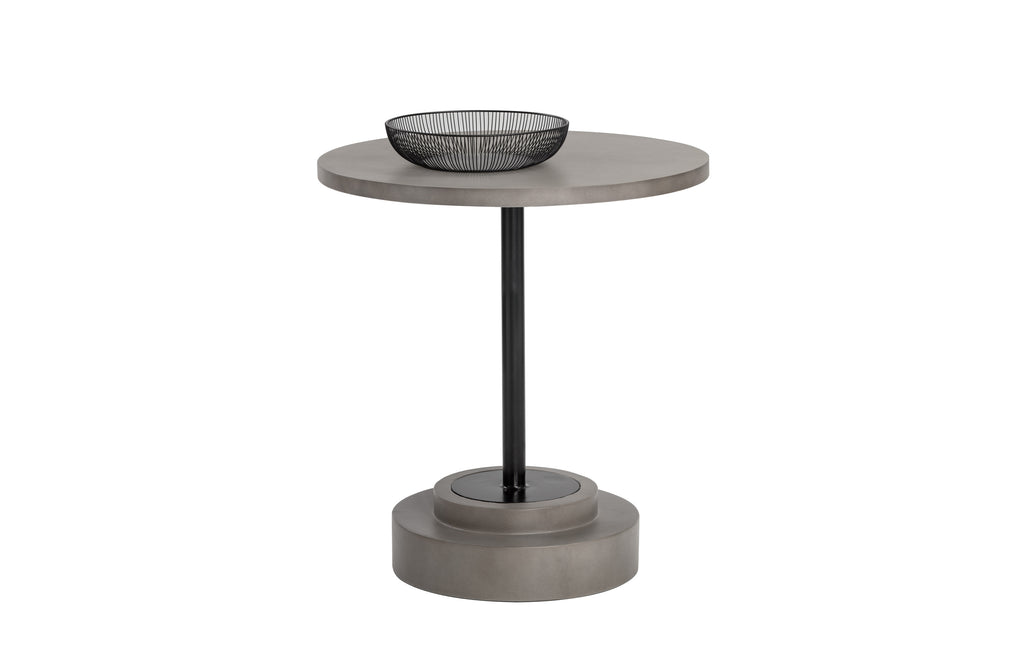 Marlowe Bistro Table - Black - Grey - 27.5"