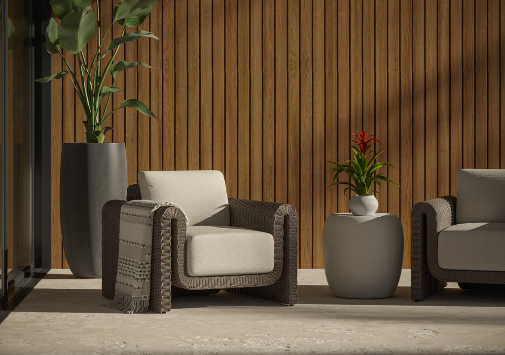Tibi Armchair - Grey - Louis Cream