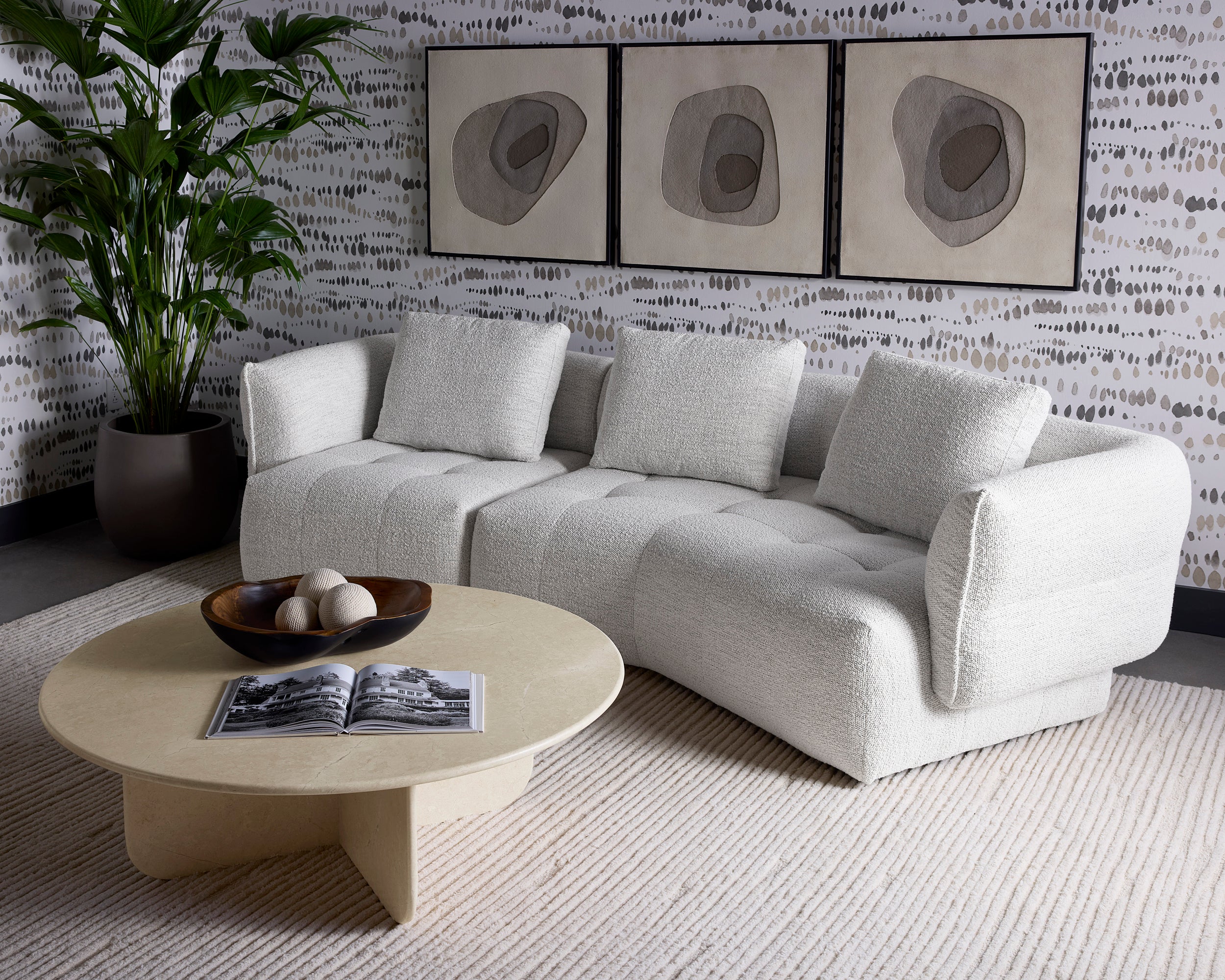 Emmeline Sofa - Merino Cotton