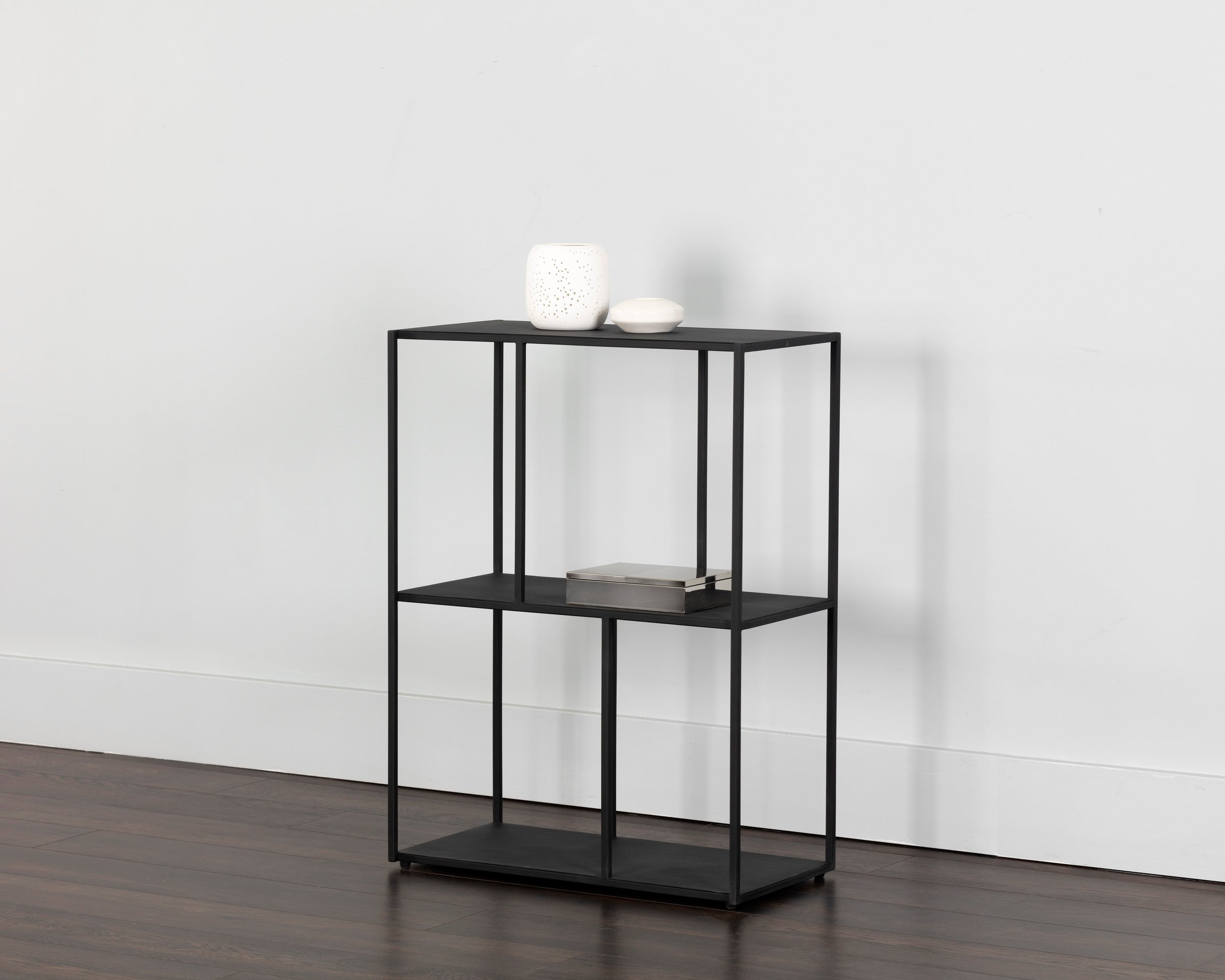 Eiffel Low Bookcase - Small - Black