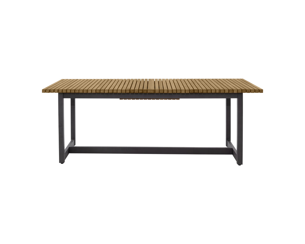 Geneve Extension Dining Table - Natural - 83" To 107"