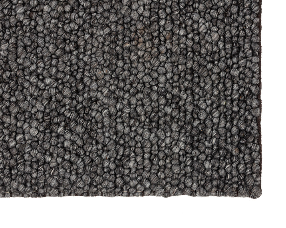 Umea Hand-Woven Rug - Black - 8' X 10'